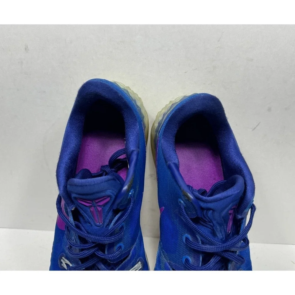 Nike Zoom Kobe Venomenon 5 Vivid Purple Blue 749884-454 Men's Size 9.5 Shoes